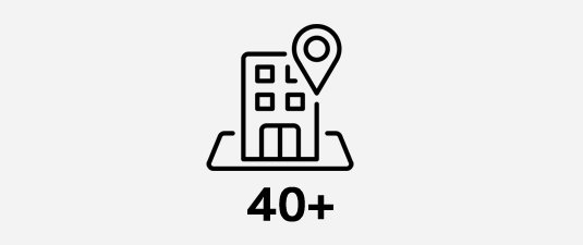 Offices & Homes with our Network